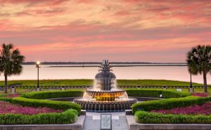 Downtown Charleston Pineapple Fountain