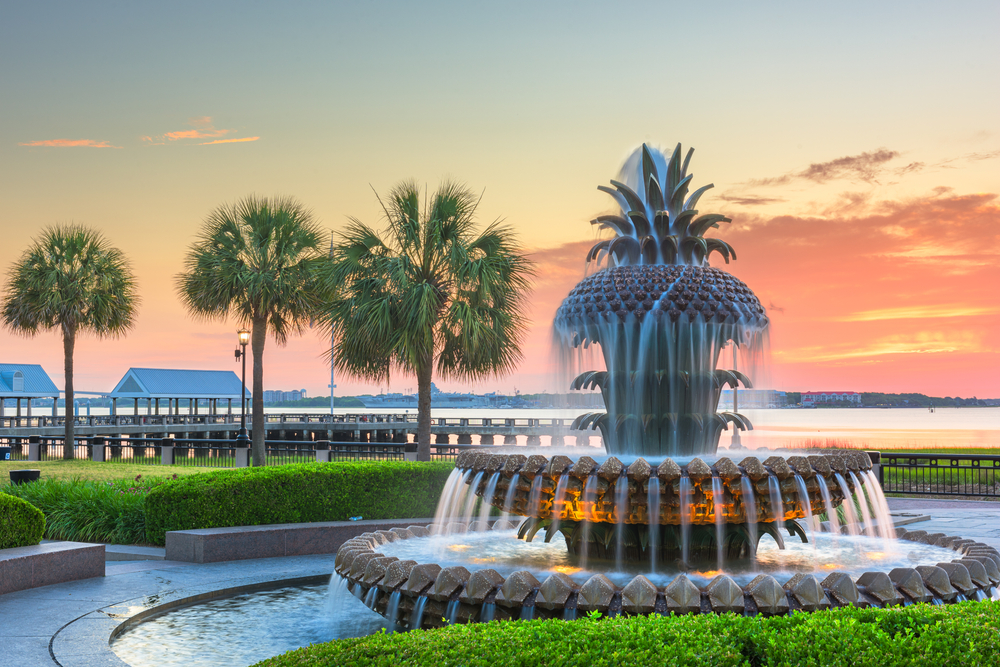 Charleston, South Carolina Waterfront park